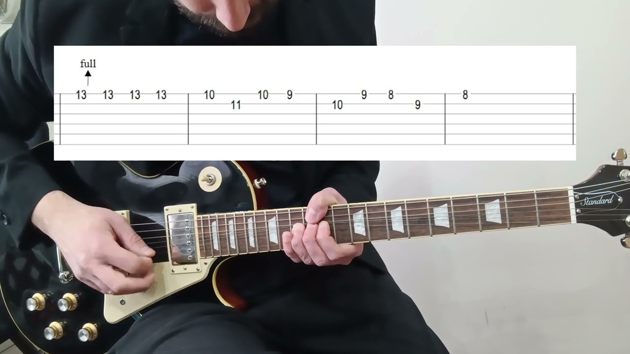 Easy Blues Guitar Licks With Tab