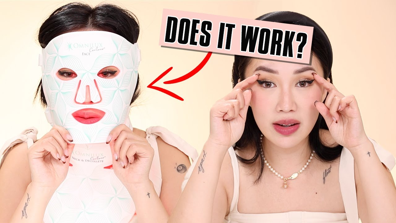 3 Months Before & After Results!! Face and Neck | Omnilux LED Mask