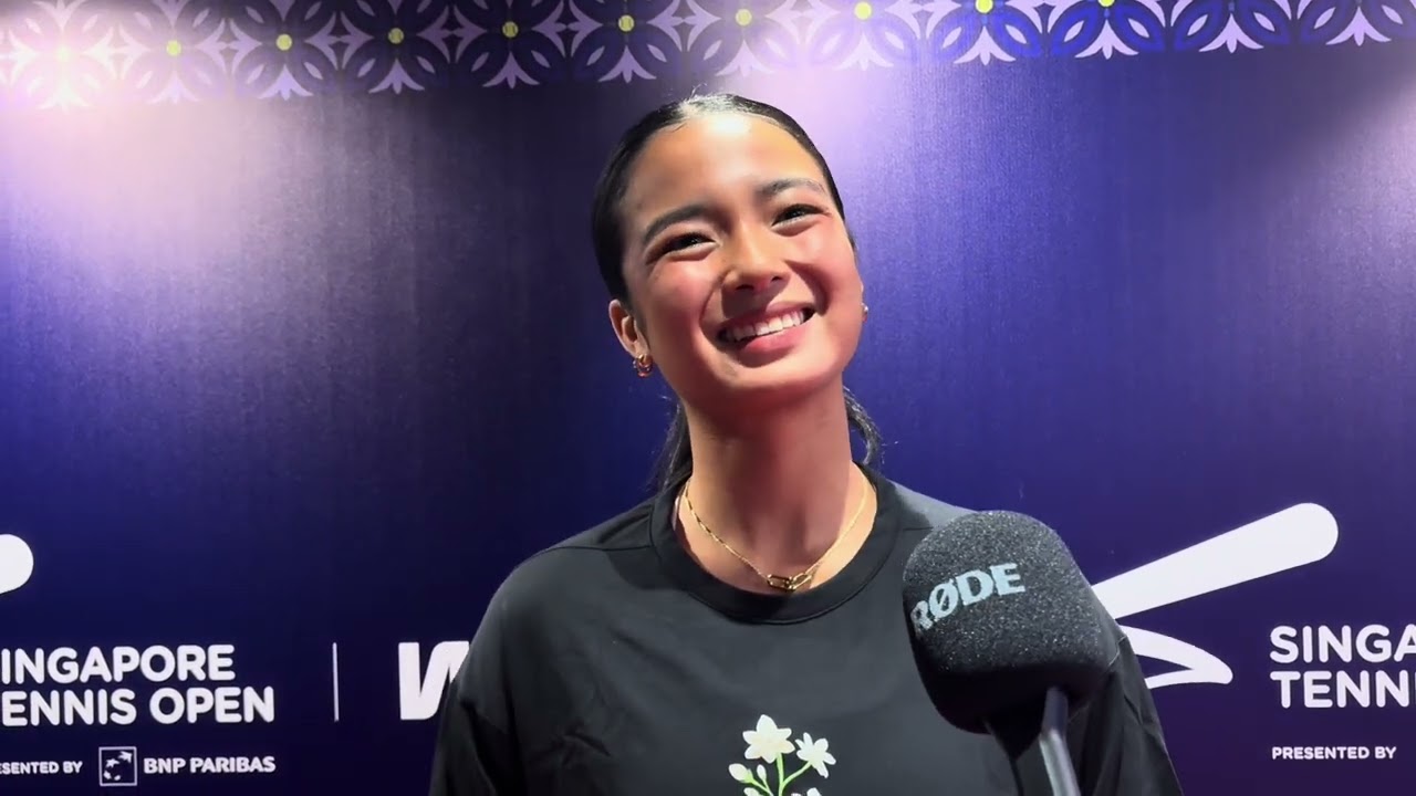 Алекс Эала беседует с Tennis Asia перед началом Singapore Tennis Open