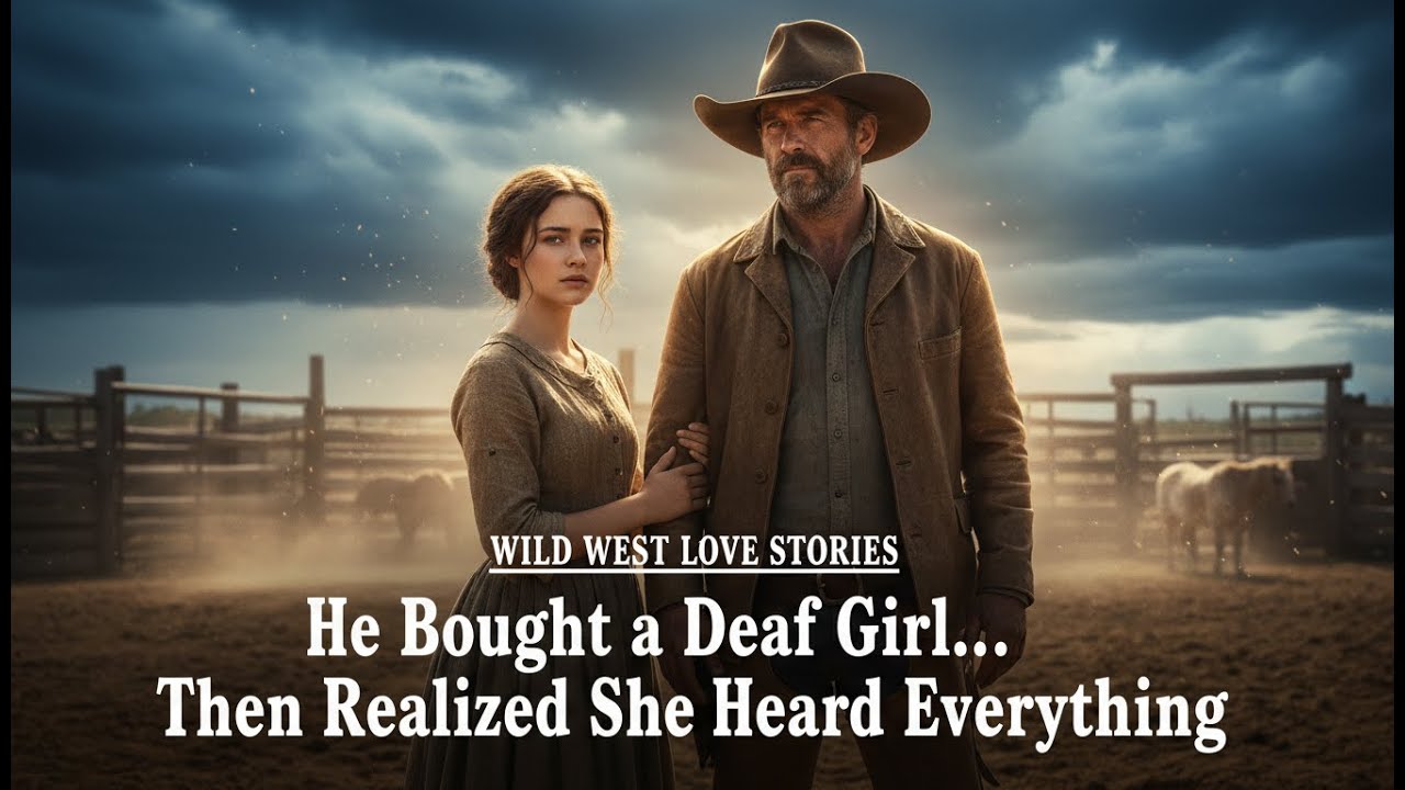 Lonely Rancher Bought a Deaf Girl Sold by Her Drunk Father—Then Realized She Heard More Than Anyone