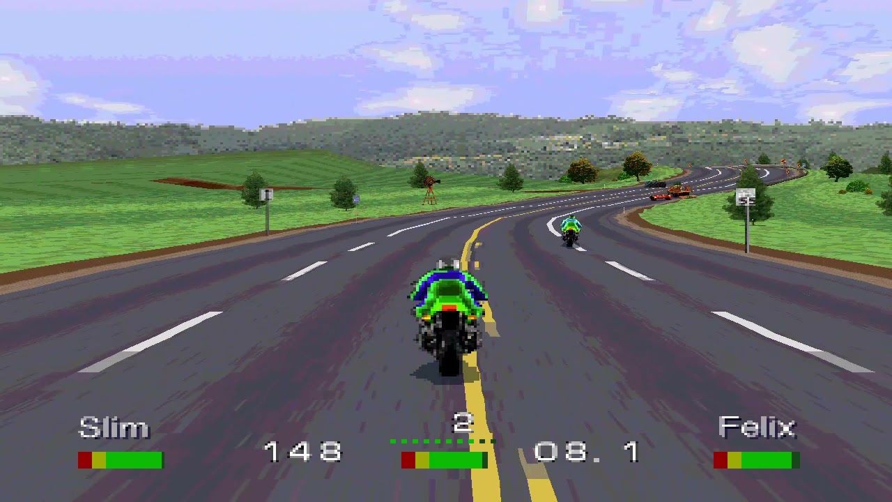 Road Rash - The Peninsula Level 5 with 750cc 750N