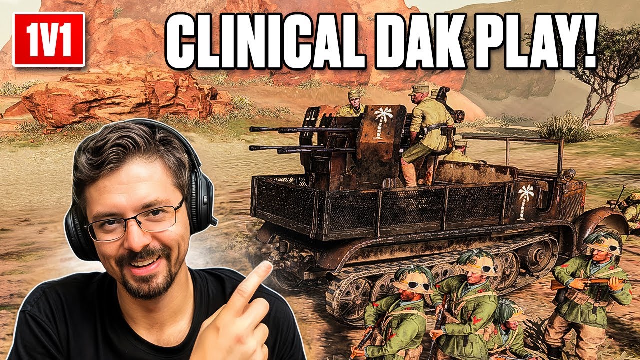 CLINICAL DAK PLAY! - 1v1 - Company of Heroes 3
