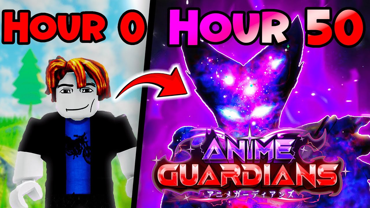 Я потратил 50+ ЧАСОВ, становясь СИЛЬНЕЕ в Anime Guardians Roblox!