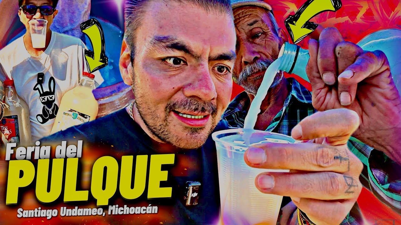 así es la FERIA DEL PULQUE en SANTIAGO UNDAMEO y su SABROSA GASTRONOMÍA
