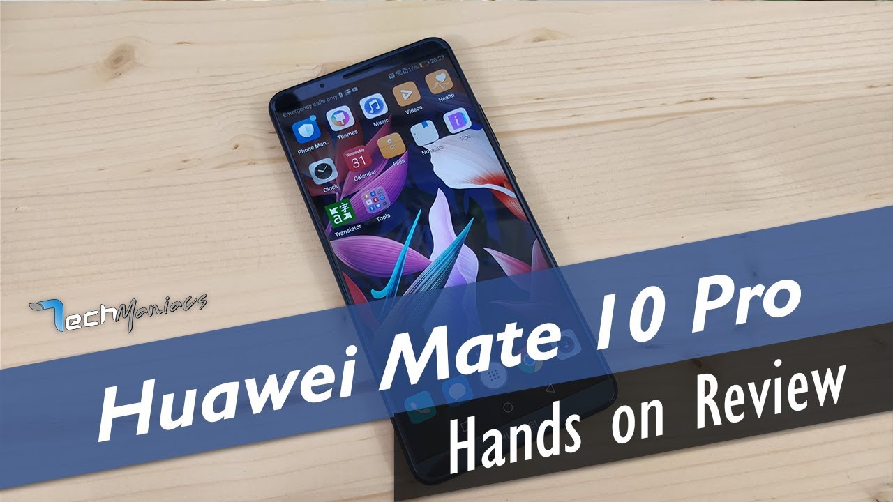 Huawei Mate 10 Pro Hands on Review [Greek]