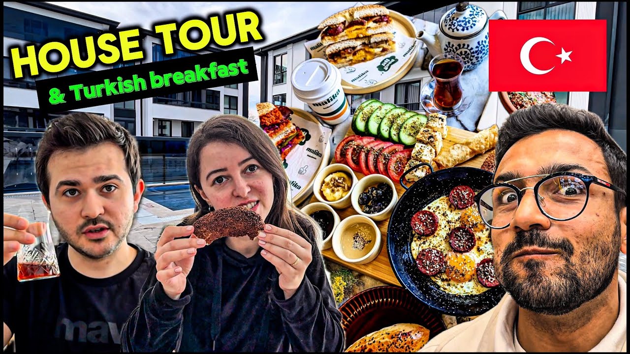 Тур по турецкому дому + турецкий завтрак 🇹🇷🥚