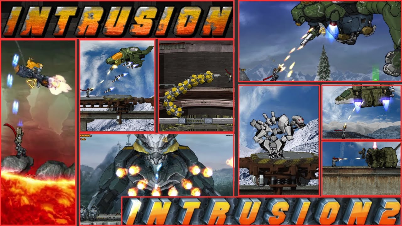 Intrusion 1 and 2 - All Bossfights