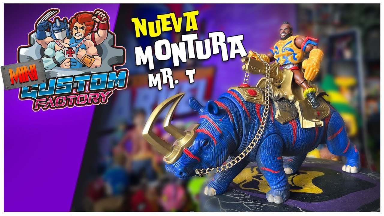 MINI - Nueva montura para MR T Motu, custom, cotu, diy, tutorial