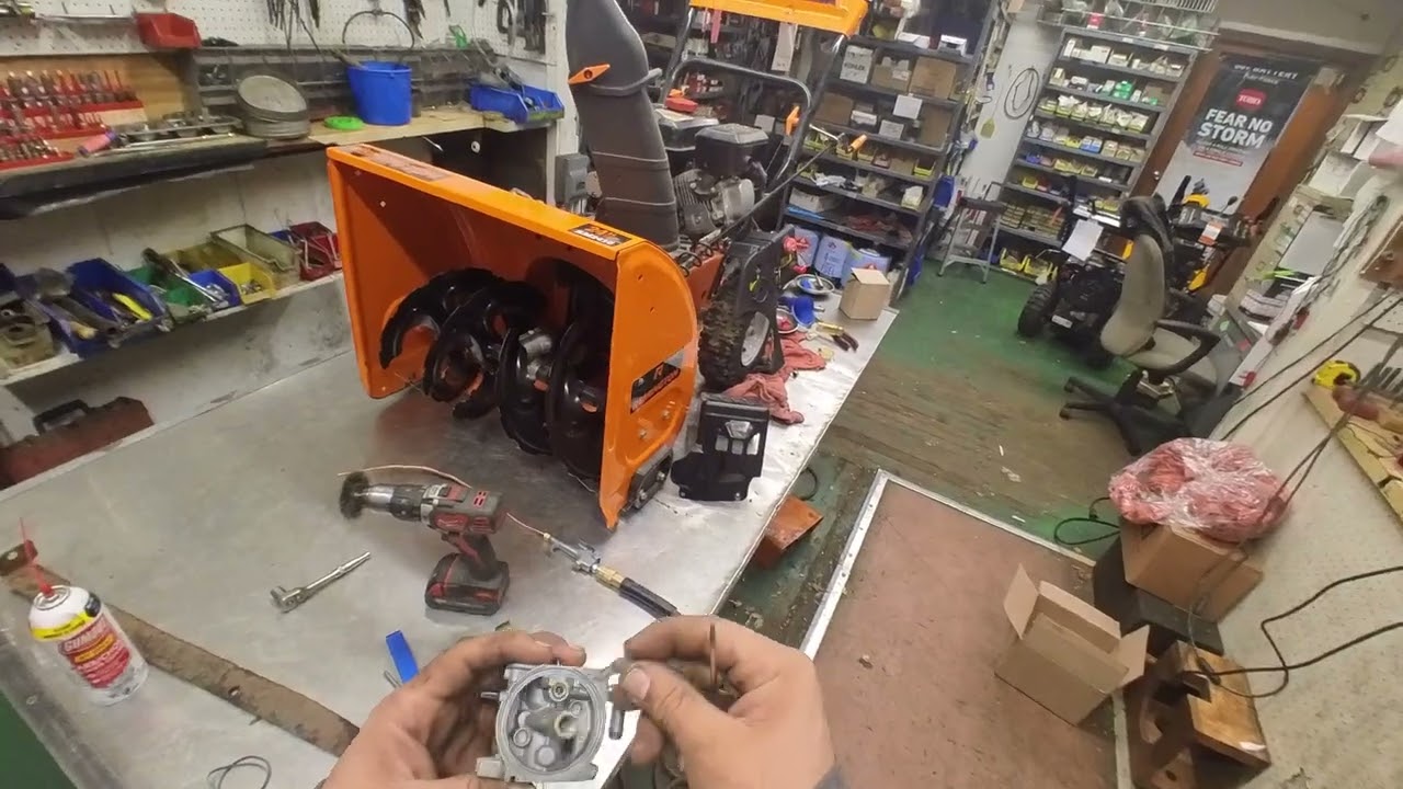 Remington Snow Blower Tune Up