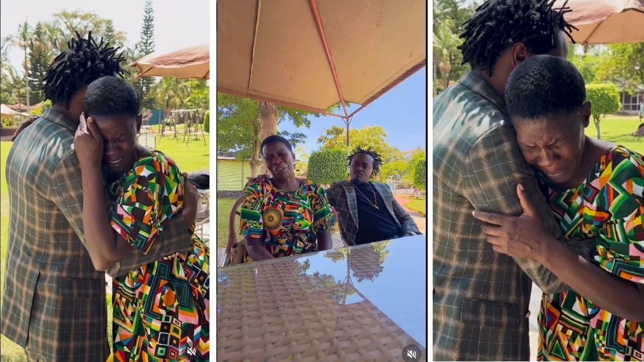 Licha ya kumpoteza Mama akiwa na miaka saba, Bahati akutana na Mama huyu anayedai ni Mama yake mzazi