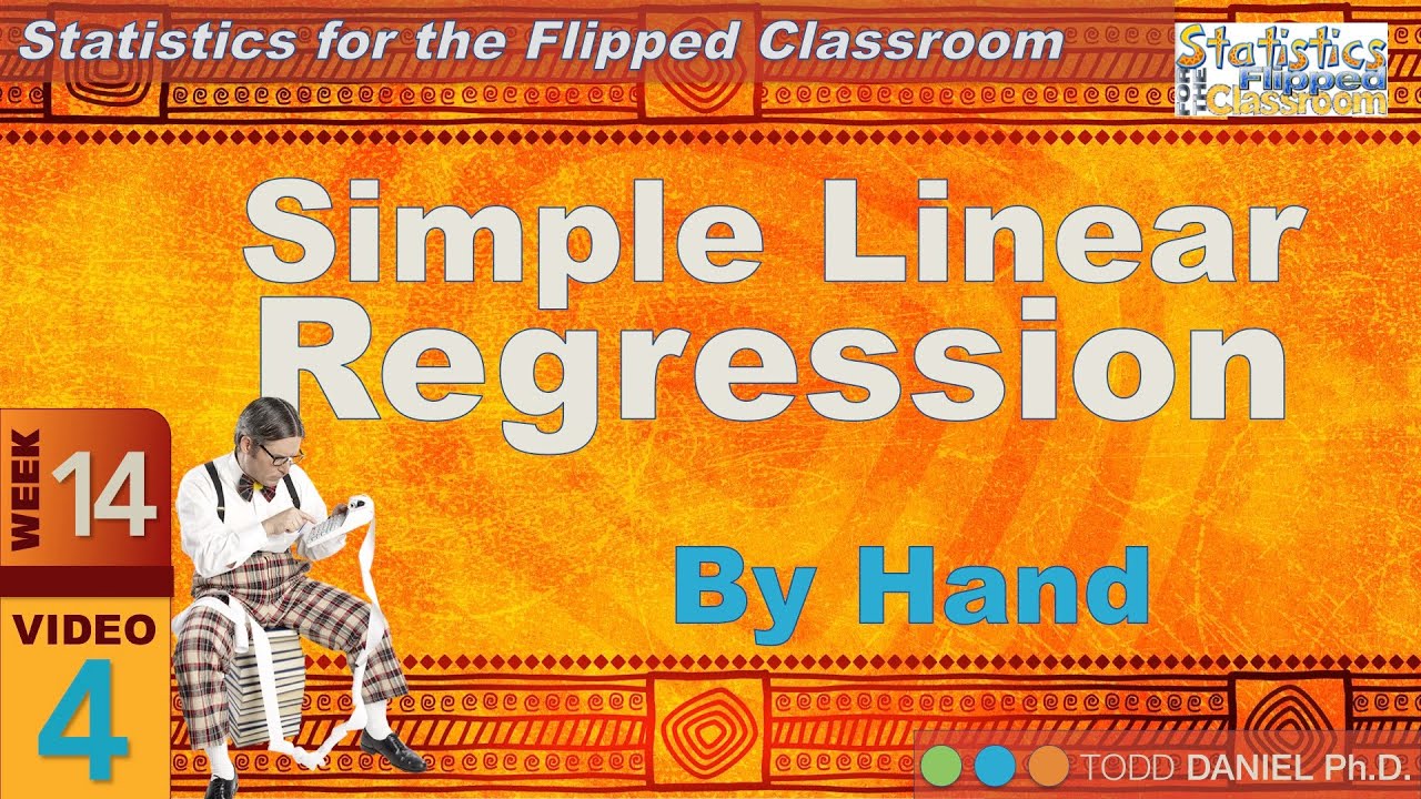 How to do Simple Linear Regression by Hand (14-4)