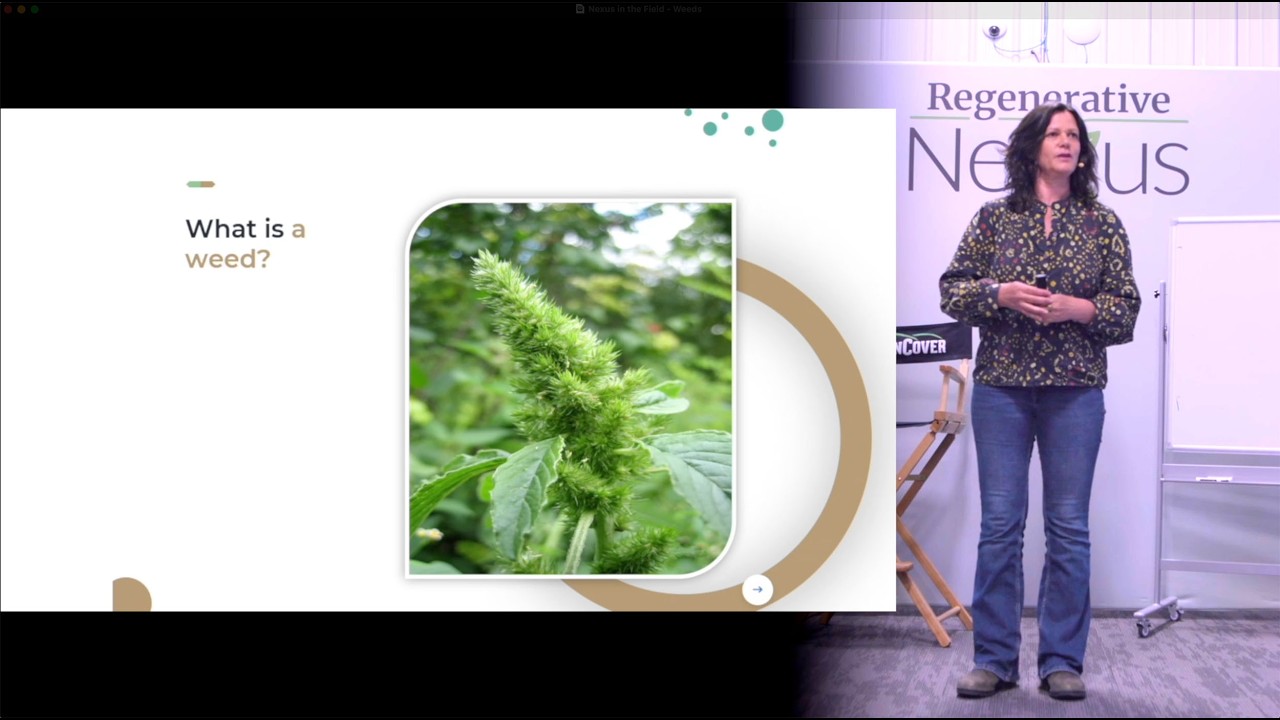 A Regenerative Perspective on Weeds - Nicole Masters