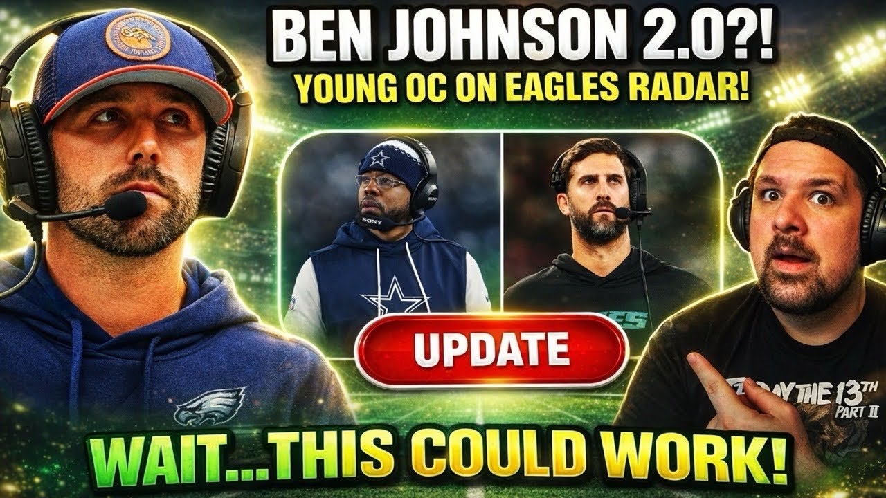 🤯THE YOUNGEST OC?! Eagles Target Ben Johnson’s Apprentice! IS THIS THE MOVE! Parker To The Cowboys!🚫