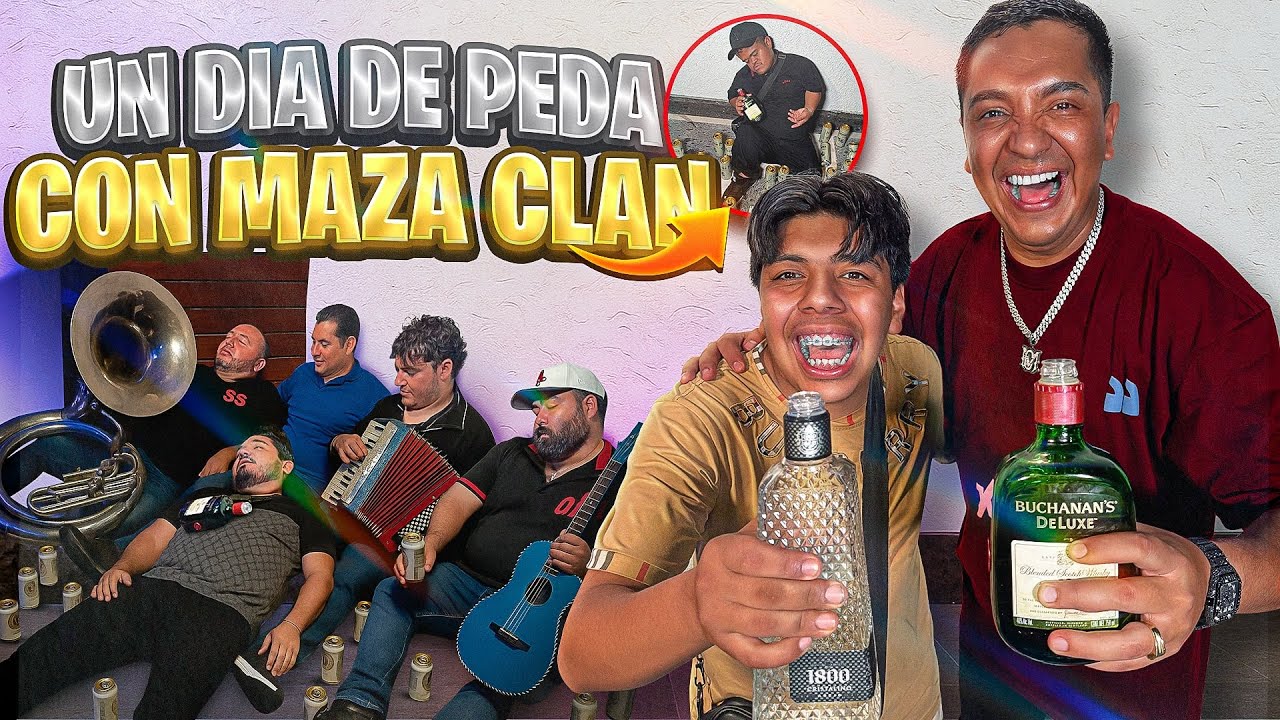 Así es un día de peda con Maza Clan 😱