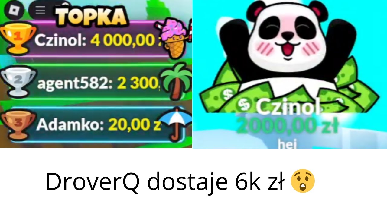 DroverQ chory a dostaje 6k zł!!
