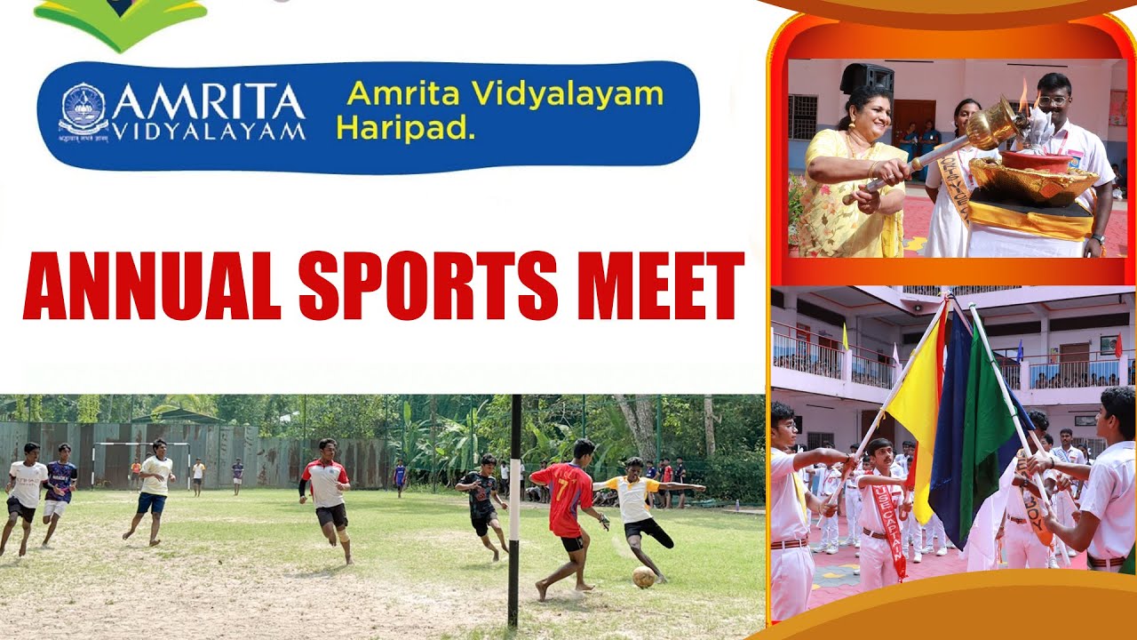 ANNUAL SPORTS MEET,AMRITA VIDYALAYAM,HARIPAD.#amrita #sports #athlete #games #football
