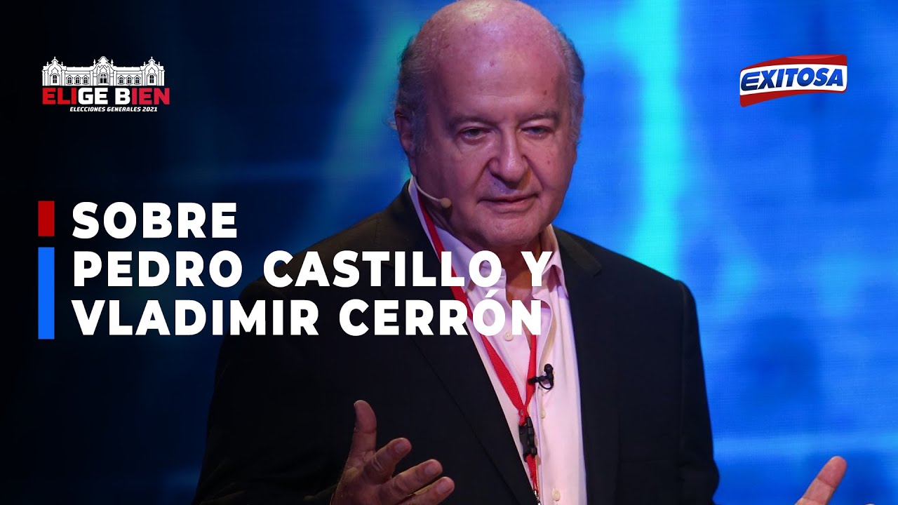 🔴🔵Hernando de Soto: Vladimir Cerrón prohibió a Pedro Castillo reunirse conmigo