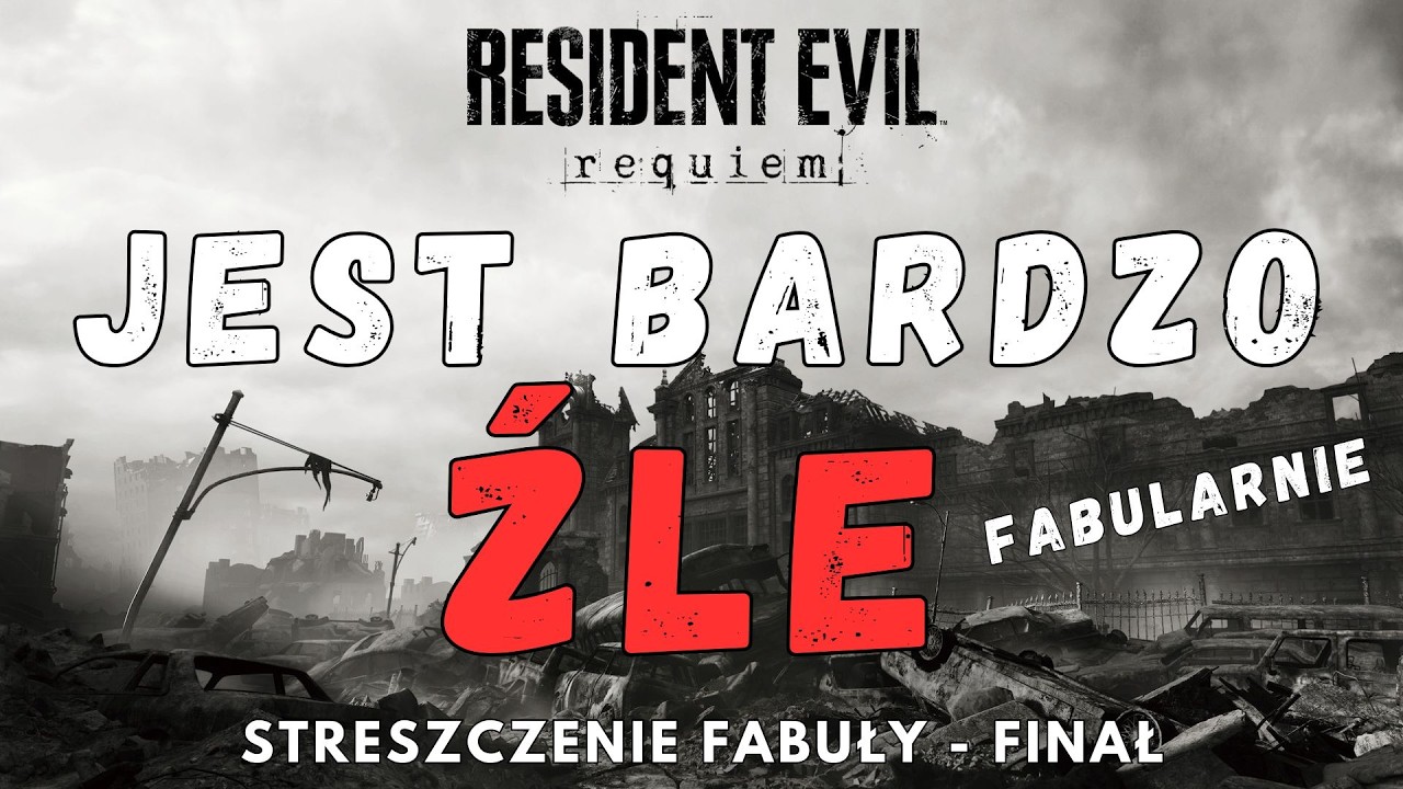 Najgorsza Historia Całej Serii? Trochę tak - Resident Evil Requiem - streszczenie fabuły finał 