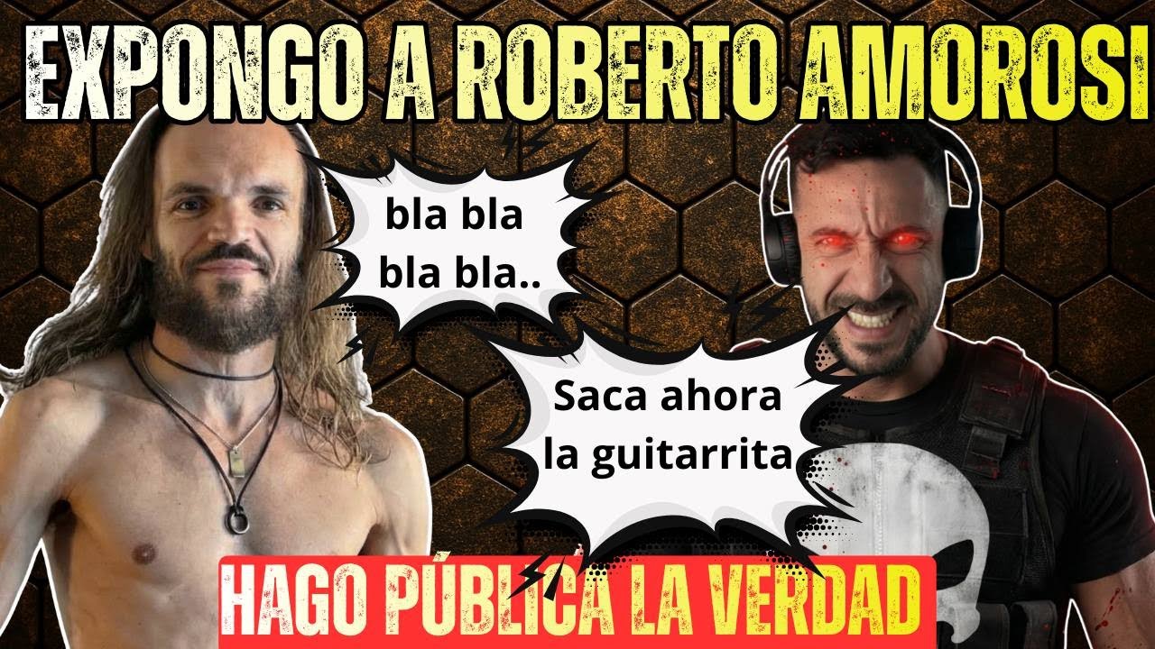 EXPONGO A ROBERTO AMOROSI 🤬🤬(Hago publicas nuestras conversaciones)