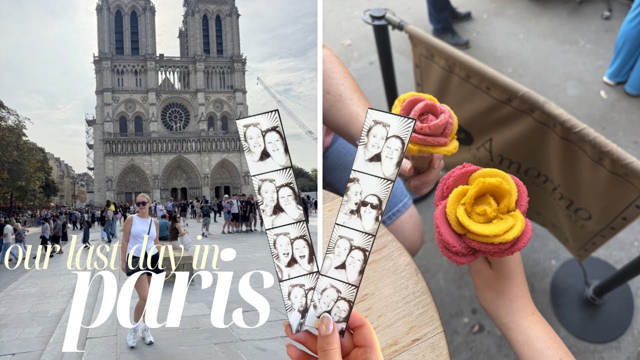 OUR LAST DAY IN PARIS! | VISITING THE NOTRE DAME | GOING TO THE JELLYCAT EXPERIENCE 