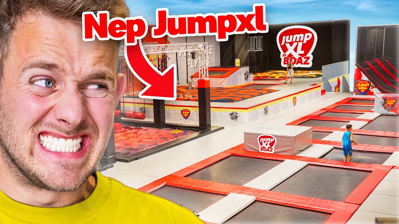 MIJN TRAMPOLINEPARK IS GESTOLEN...
