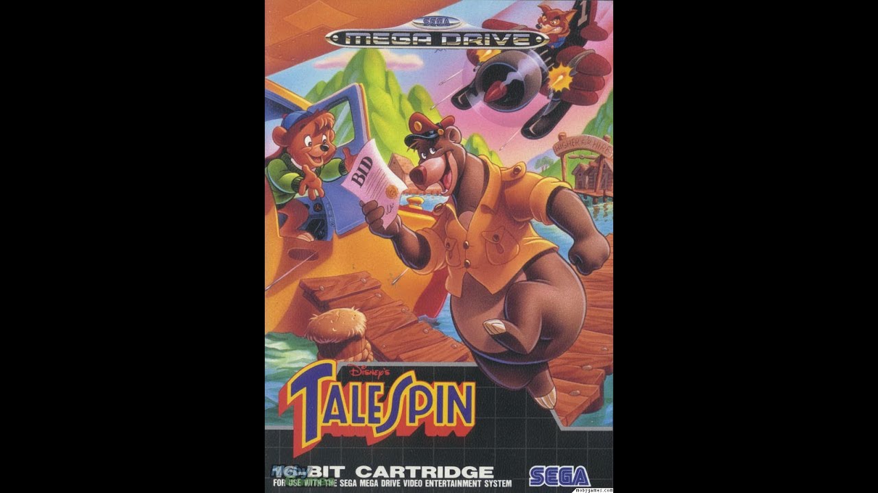 Disney's TaleSpin Complete Playthrough. Sega Mega Drive (The High Boys Ltd)