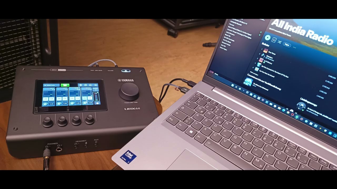 Yamaha URX44 ,1st  Try