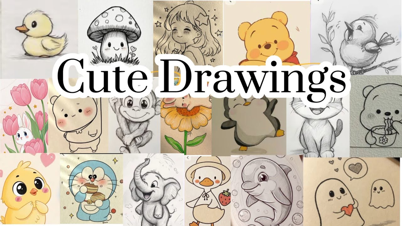 30+ Cute Aesthetic Drawing Ideas Part - 3 | Mini Doodles | Easy Drawing Ideas
