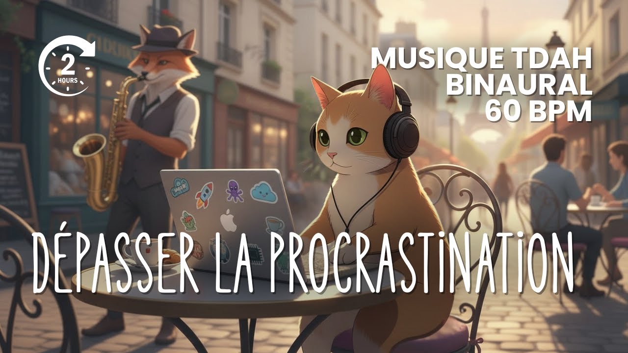 Motivation calme pour cerveau TDAH – groove sans pression