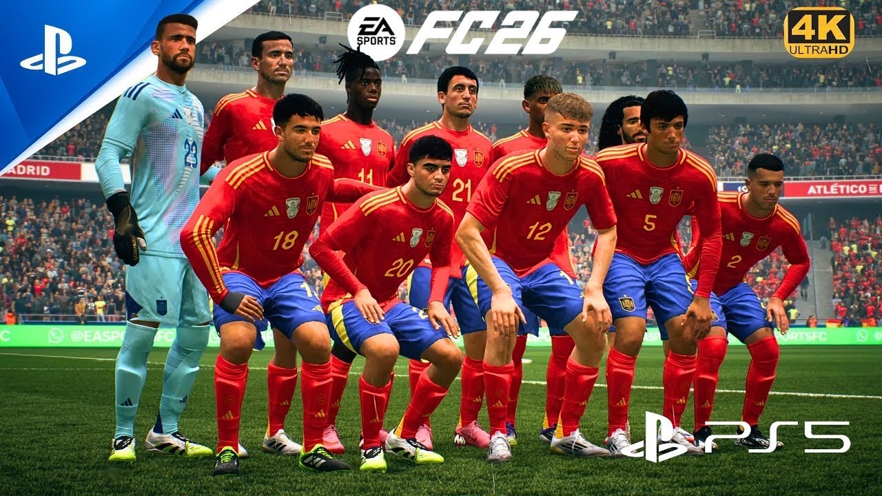 EAFC 26 SPAIN VS ITALY |EURO CUP SEMIFINAL| PS5PRO