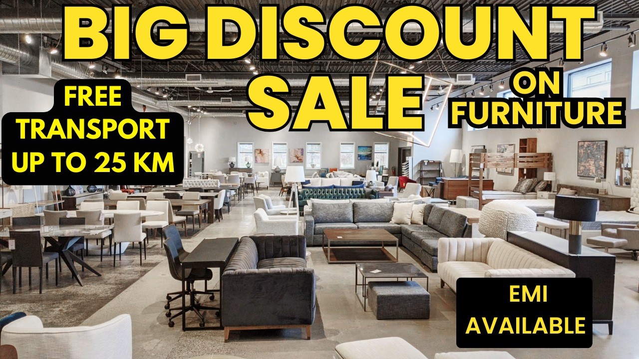 BIG DISCOUNT SALE ON FURNITURE | EMI Available | Free Transport Upto 25 KM