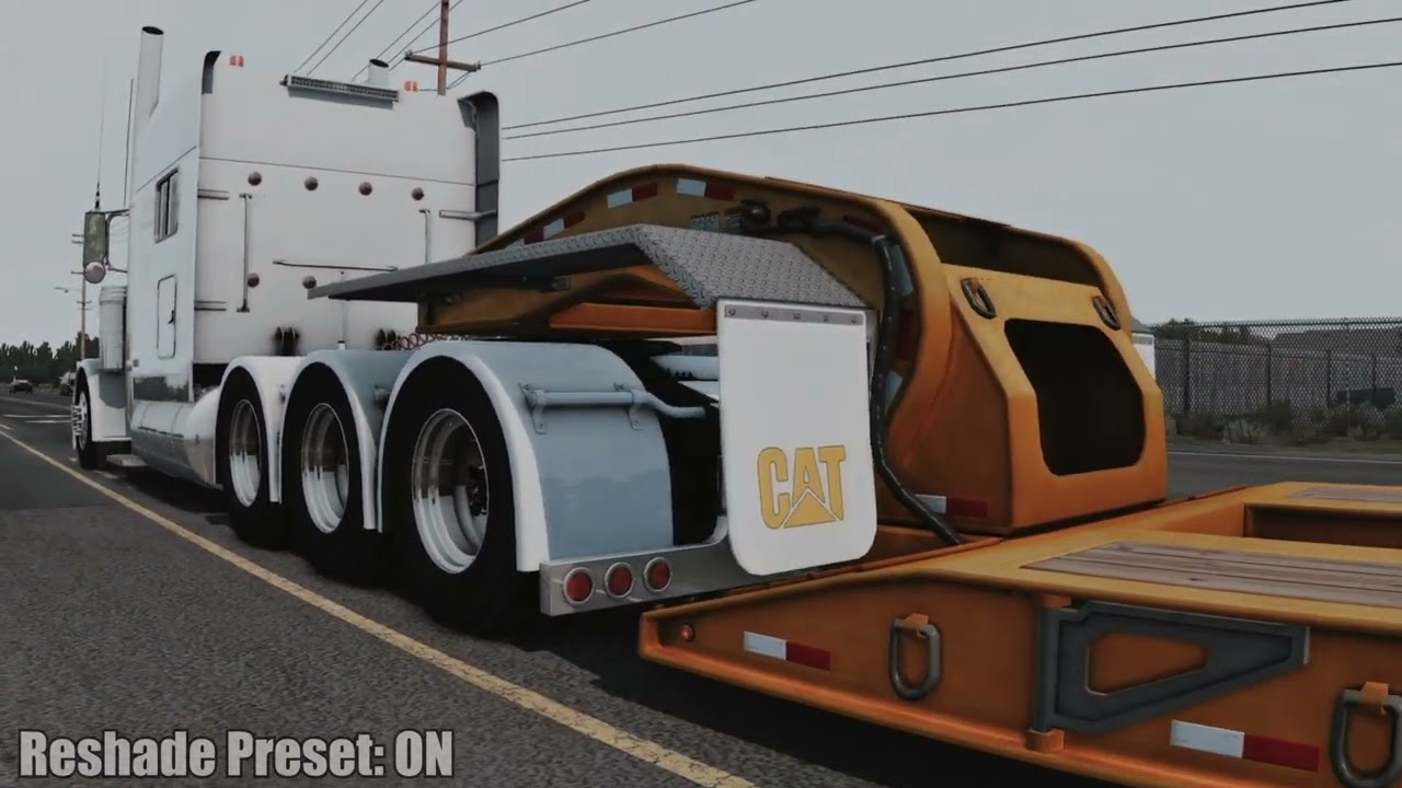 #ATS 1.57 RESHADE PRESET - #AmericanTruckSimulator #Reshade #ATSMODS