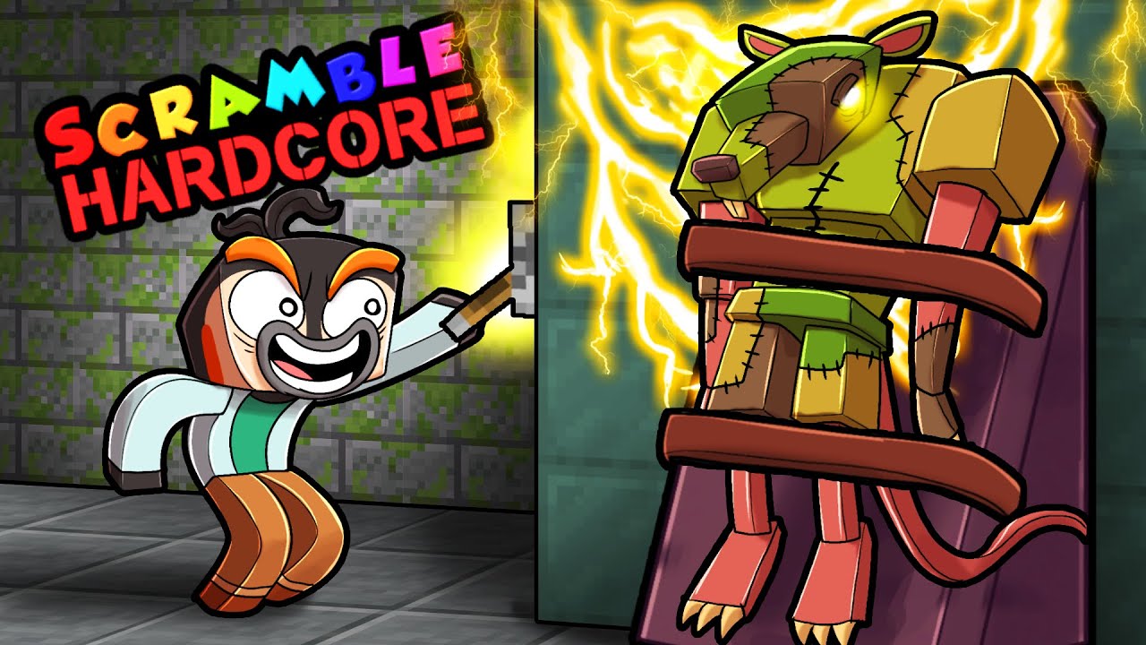 Crafting a GOD SOLDIER in Scramble HARDCORE! (Minecraft)