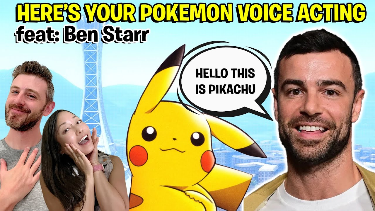 Ben Starr Auditions to Become a Pokemon Voice Actor - EP195 Kit & Krysta Podcast