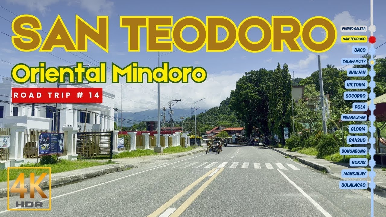 SAN TEODORO Oriental Mindoro Road Trip No 14 | The Least Populated Town