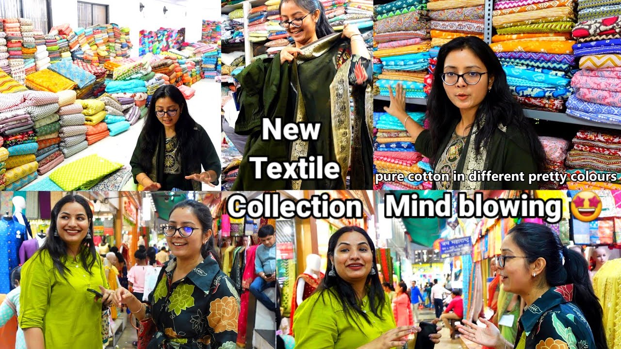Biggest wholesale market tour 😍 | The textile heaven 