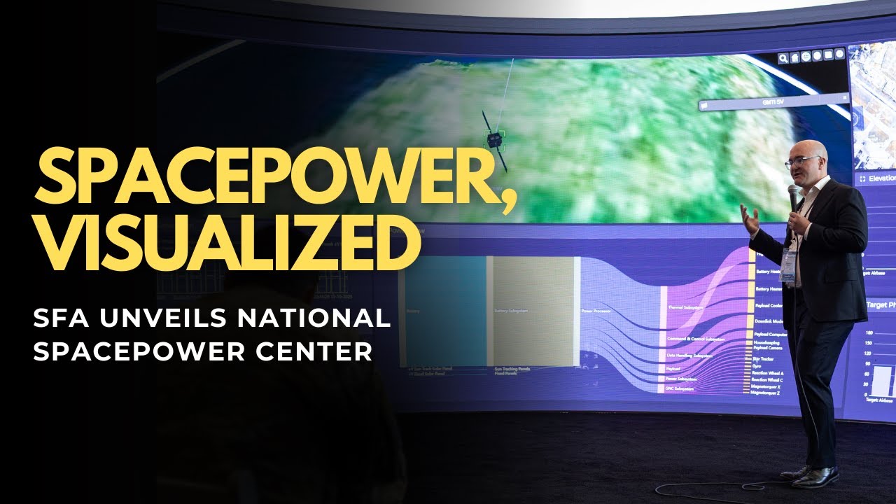 Inside the National Spacepower Center: SFA Briefs Senior Space Force Leaders at Spacepower 25