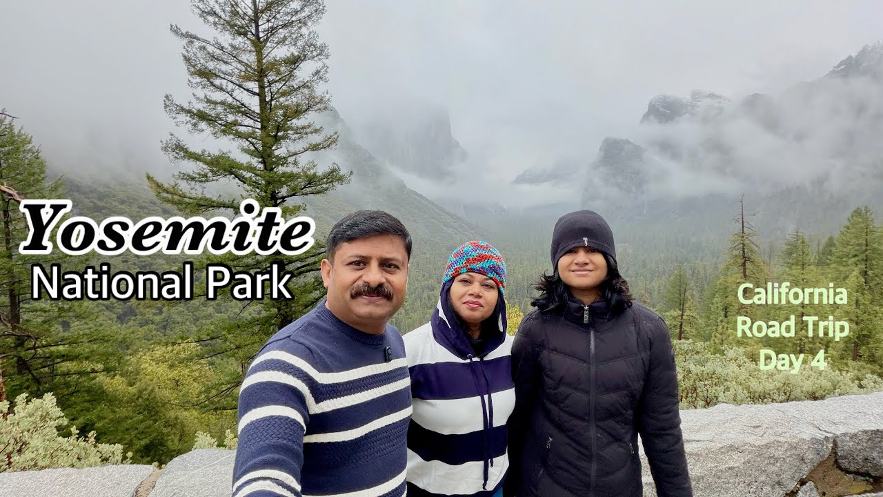 Snowy Yosemite | California Road Trip Day 4 | Oakhurst to Tahoe Scenic Drive | Forest Suites Resort 