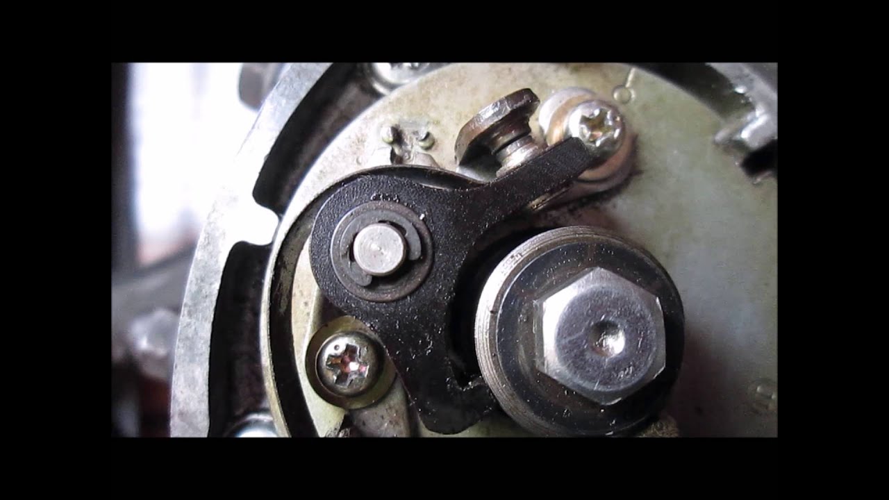 Honda C90zz  6v Static Timing---- Breaker Points---