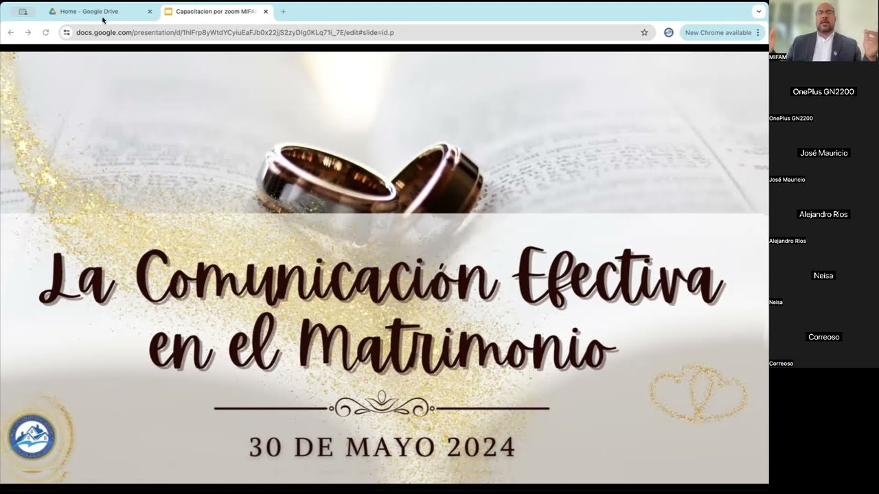 La Comunicaci&oacute;n Efectiva en El Matrimonio - Consejer&iacute;a Matrimonial - MIFAM