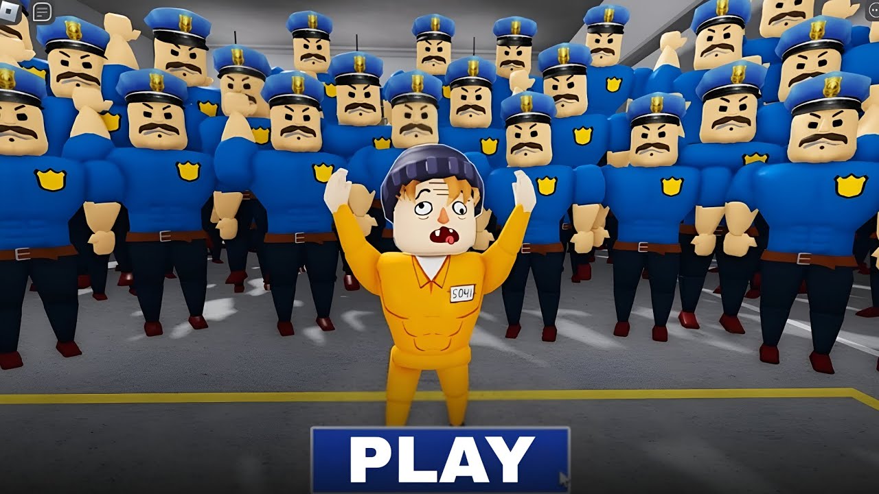 🚨👮‍♂️TEAM BORRY PRISON BREAKOUT!👮‍♂️ [TEAMWORK OBBY] roblox! Gameplay walkthrough No Death 4k 