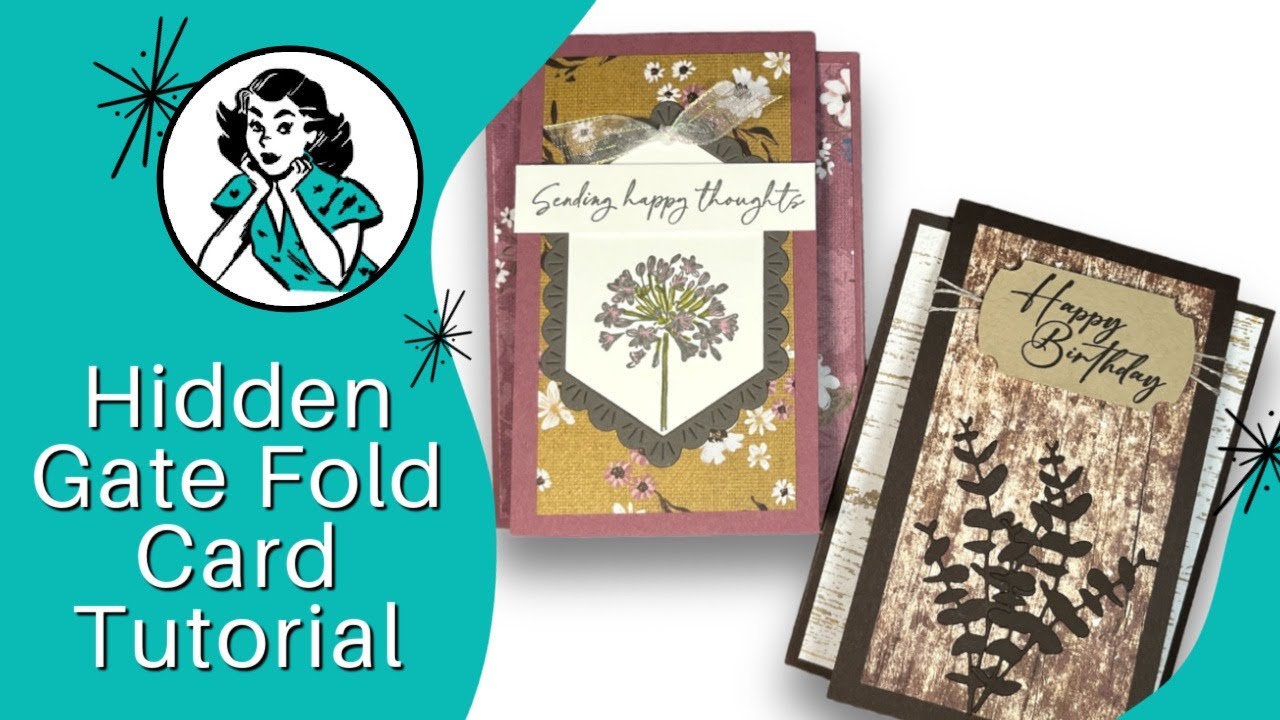 🔴 A Hidden Gate Fold Card Like This Offers A Fun Surprise