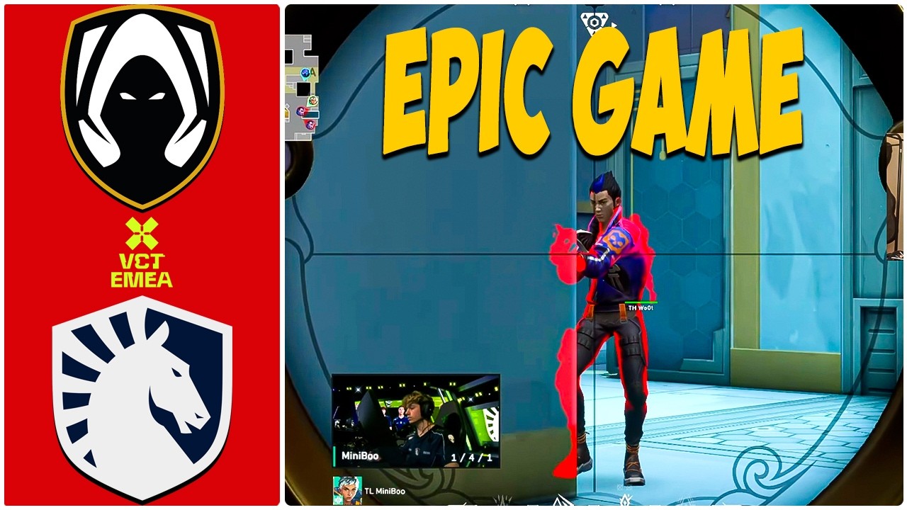 TH vs MINIBOO DO OR DIE!! Team Liquid vs Team Heretics - HIGHLIGHTS - VCT EMEA Kickoff | TL vs TH