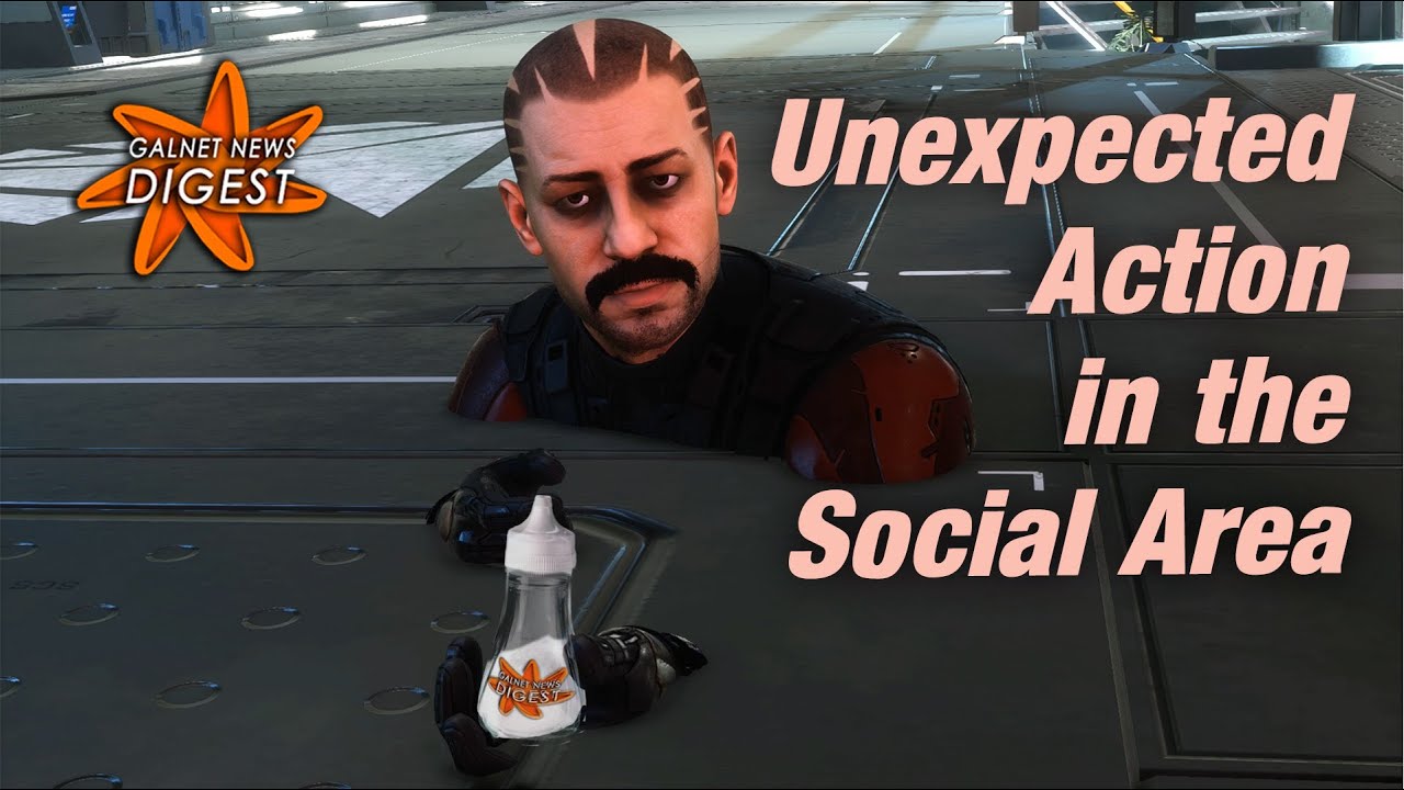 Unexpected Action in the Social Area (Elite Dangerous)