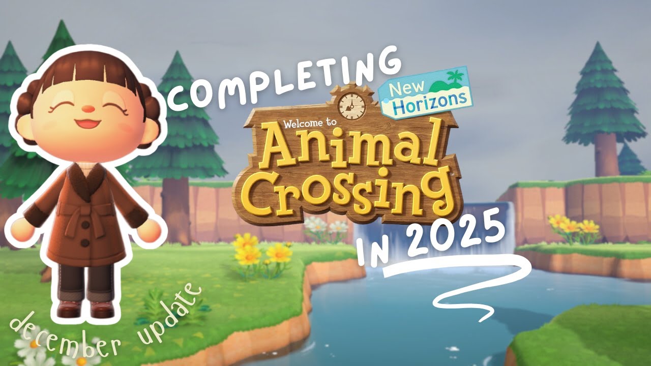 Завершение игры Animal Crossing в 2025 году | Декабрь на Briar