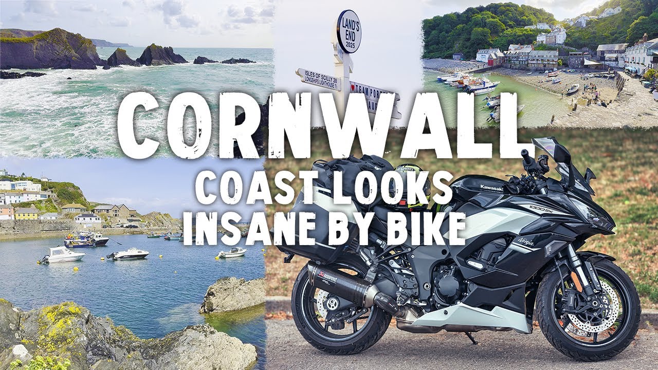 Cornwall and Devon coastal ride on a Kawasaki 1000SX