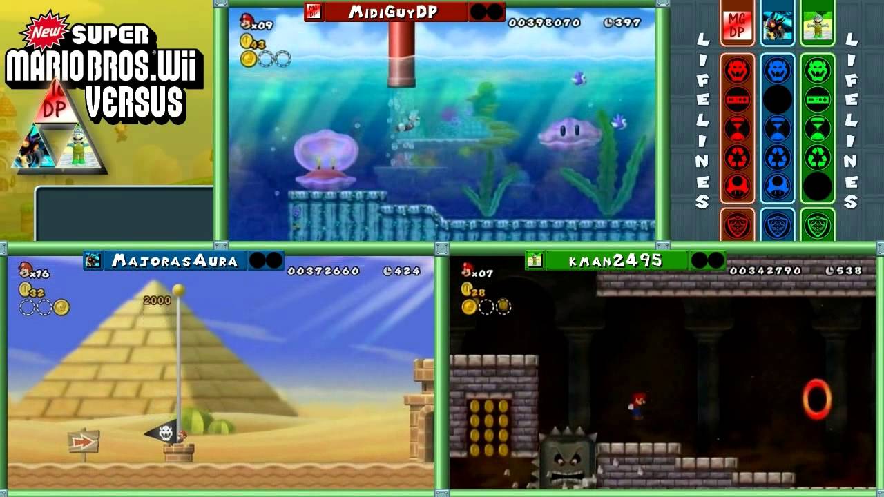 Mario Bros Wii [TriForceVS] - Round 2 - 