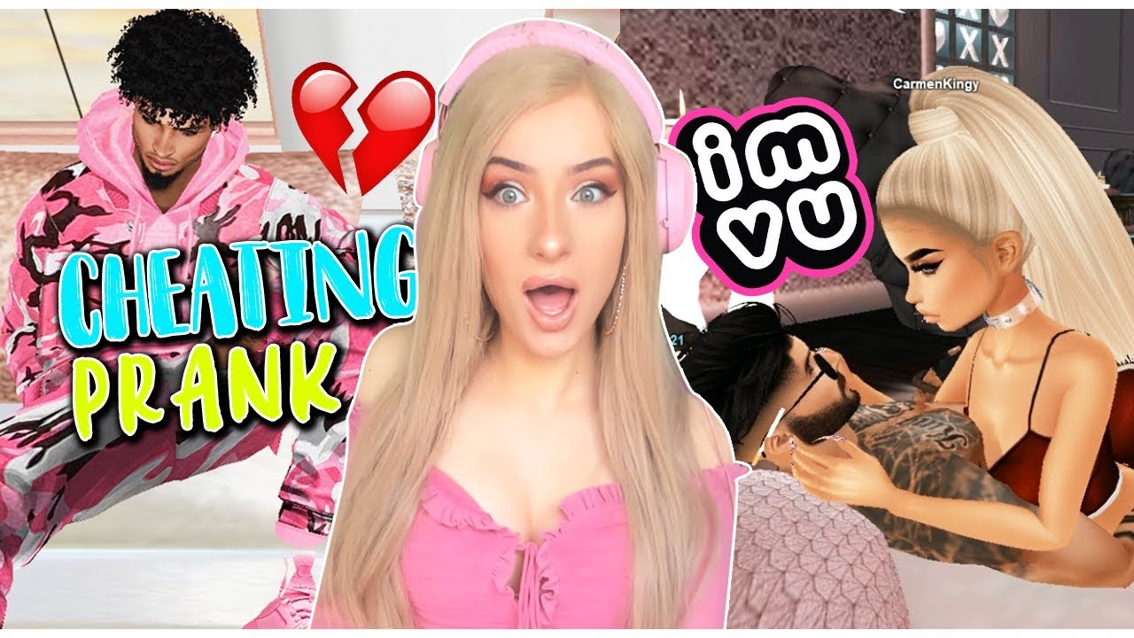 CHEATING ON MY IMVU BOYFRIEND PRANK!! (he maaad)