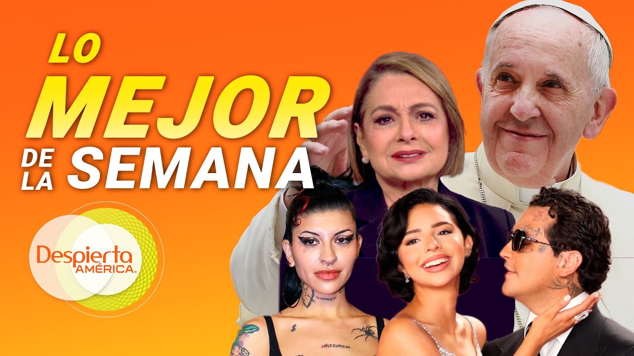 María Antonieta Collins rompe en llanto por la muerte del papa Francisco | Despierta América