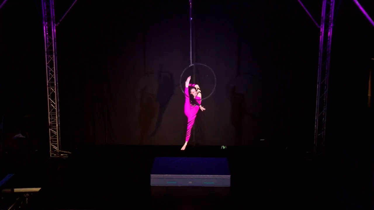 Valášková Stella 3  místo Winter Cup 2026 AERIAL HOOP TEENS
